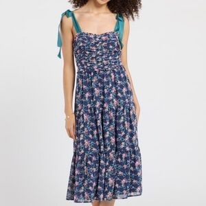 Dry Goods navy floral dress